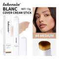 Color-Changing Foundation Stick with Built-in Blending Brush