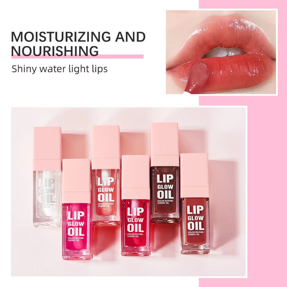 Hydrating Lip Glow Oil for Nourished and Shiny Lips - 4
