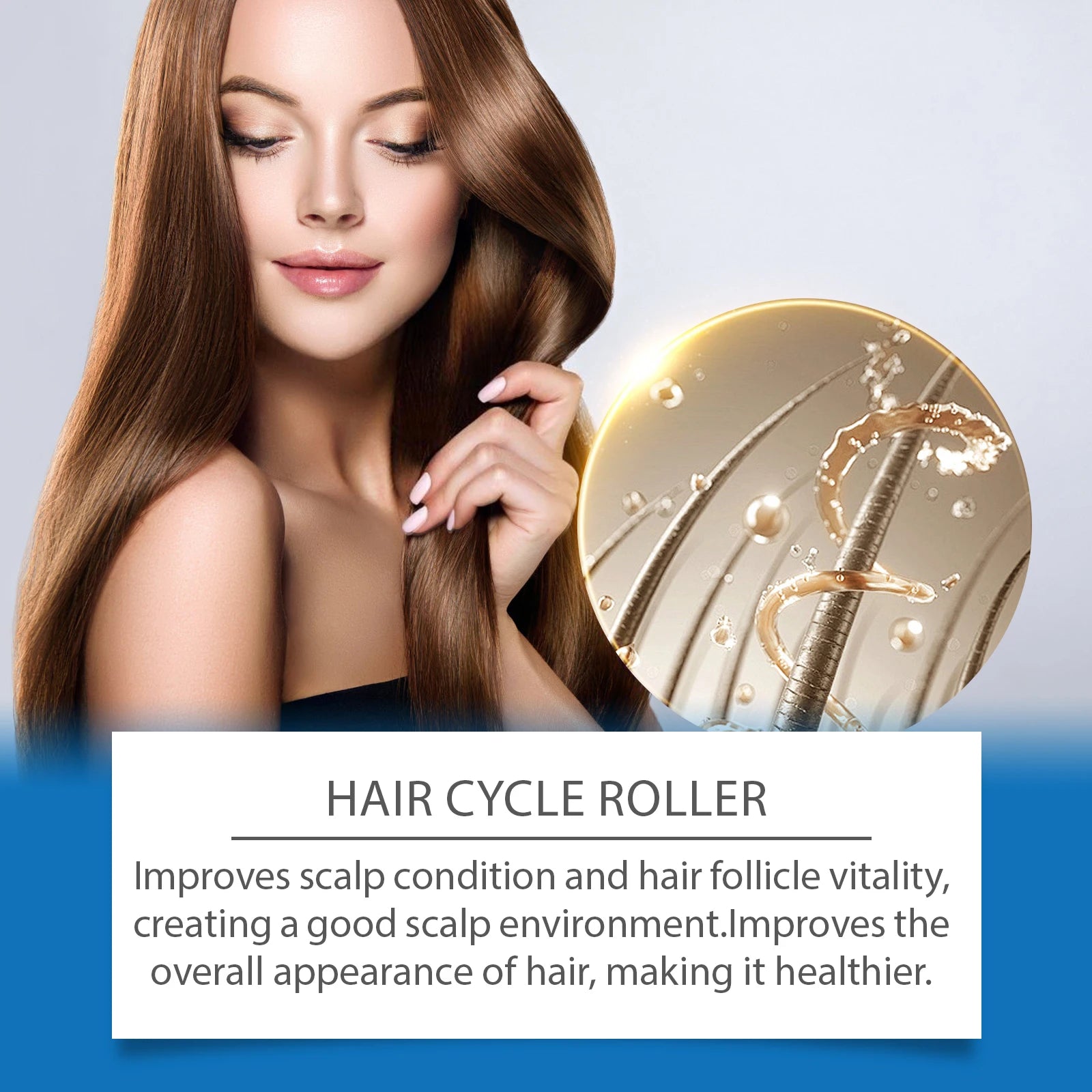 Rosemary Scalp Stimulating Hair Growth Serum Roller - 8