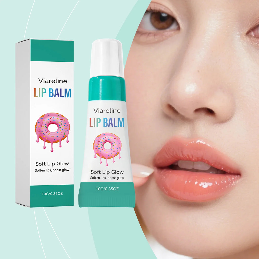 Viareline Lip Balm Moisturizing Hydrating Gloss for Soft Lips