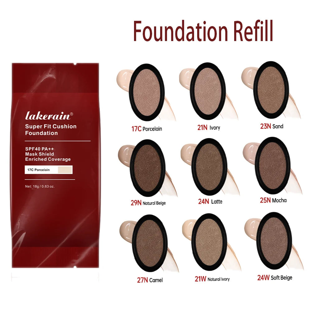 Long-Lasting Waterproof Cushion Foundation Refill