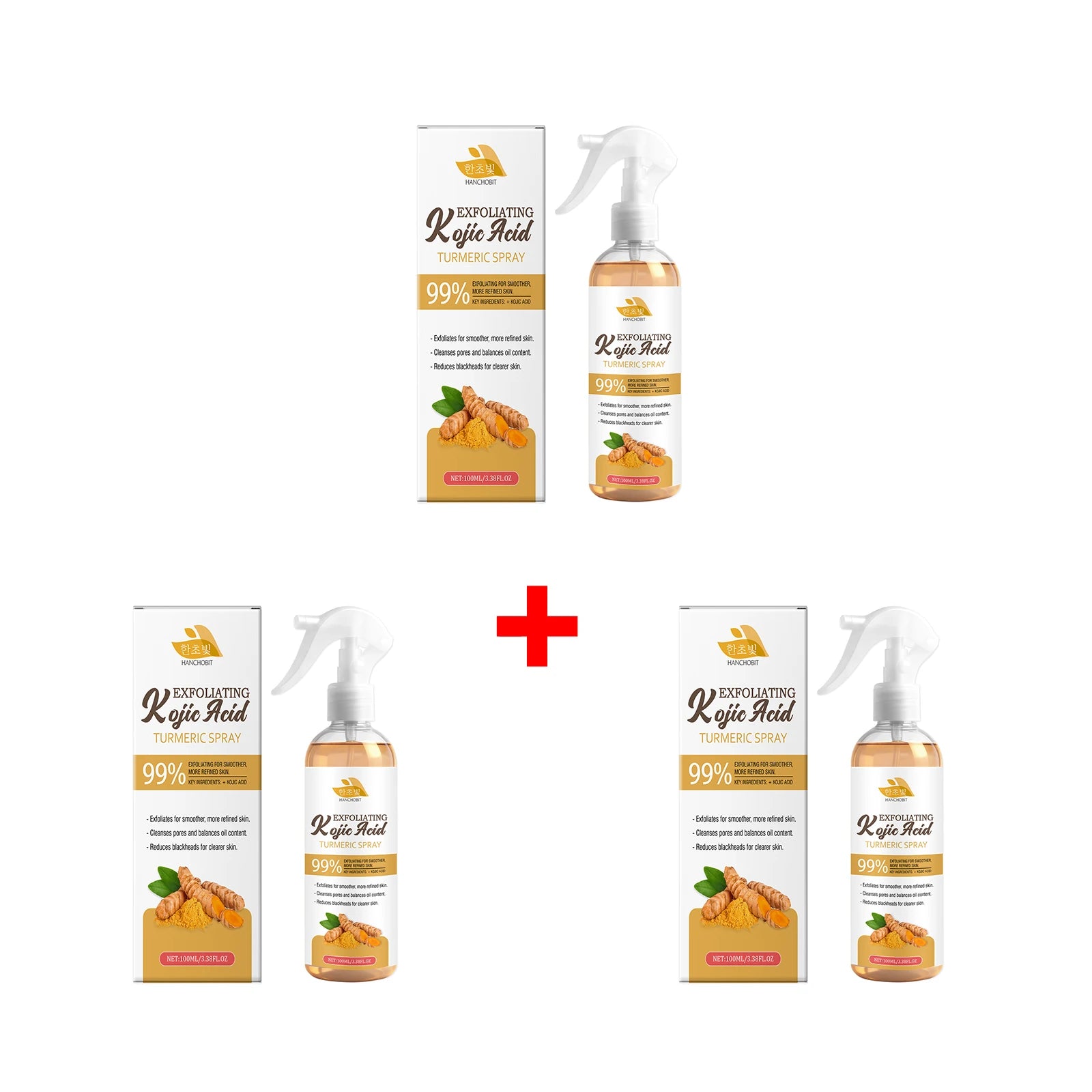 Kojic Acid Turmeric Exfoliating Facial Mist - 14