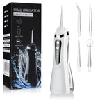 Portable Rechargeable Oral Irrigator Water Flosser for Teeth