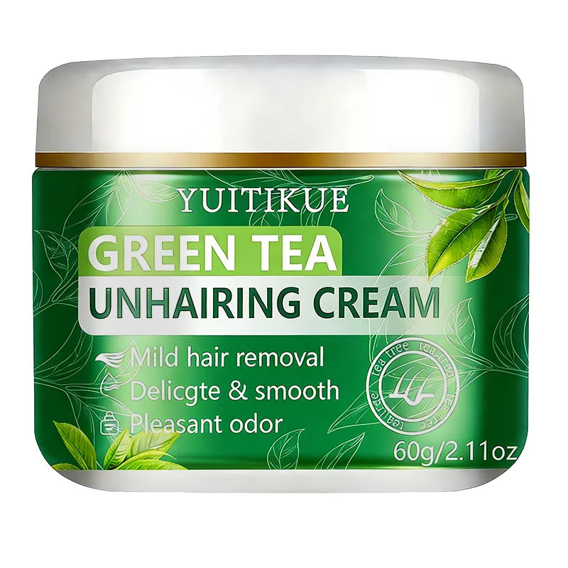 Green Tea Hair Removal Cream 60g - 7