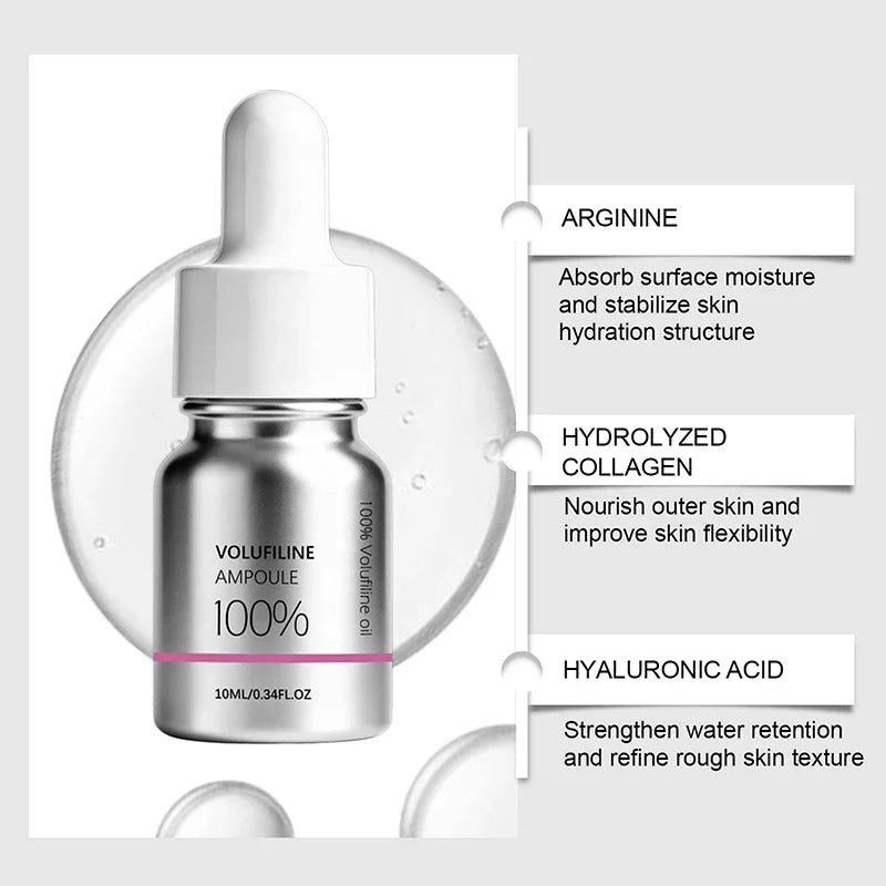 Plumping and Firming Face Serum for Hydrated Skin