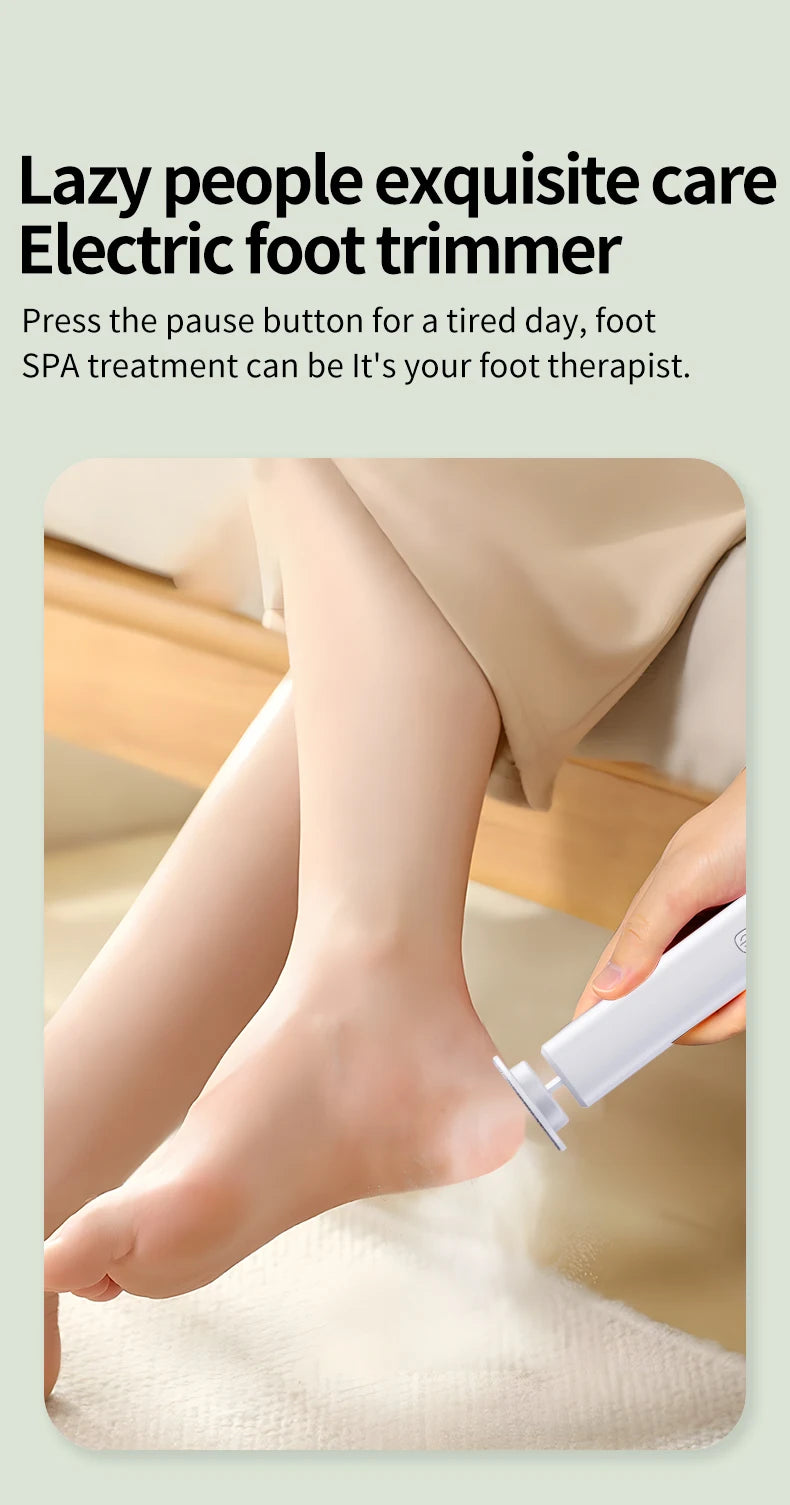 Electric Foot Callus Remover for Smooth Feet