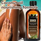 YUITIKUE Coconut Sunless Tanning Oil Progressive Bronze Glow 100ml