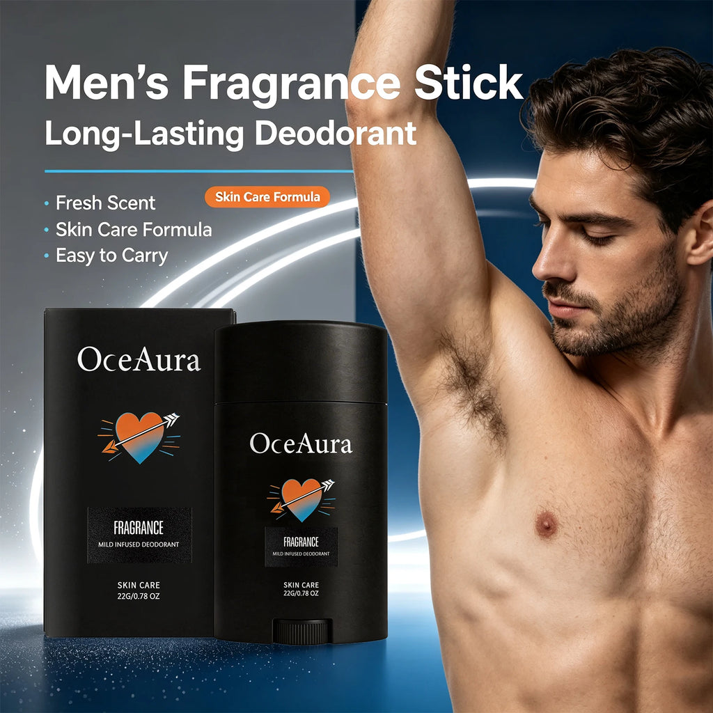 Long-Lasting Men's Deodorant Stick for Odor Control