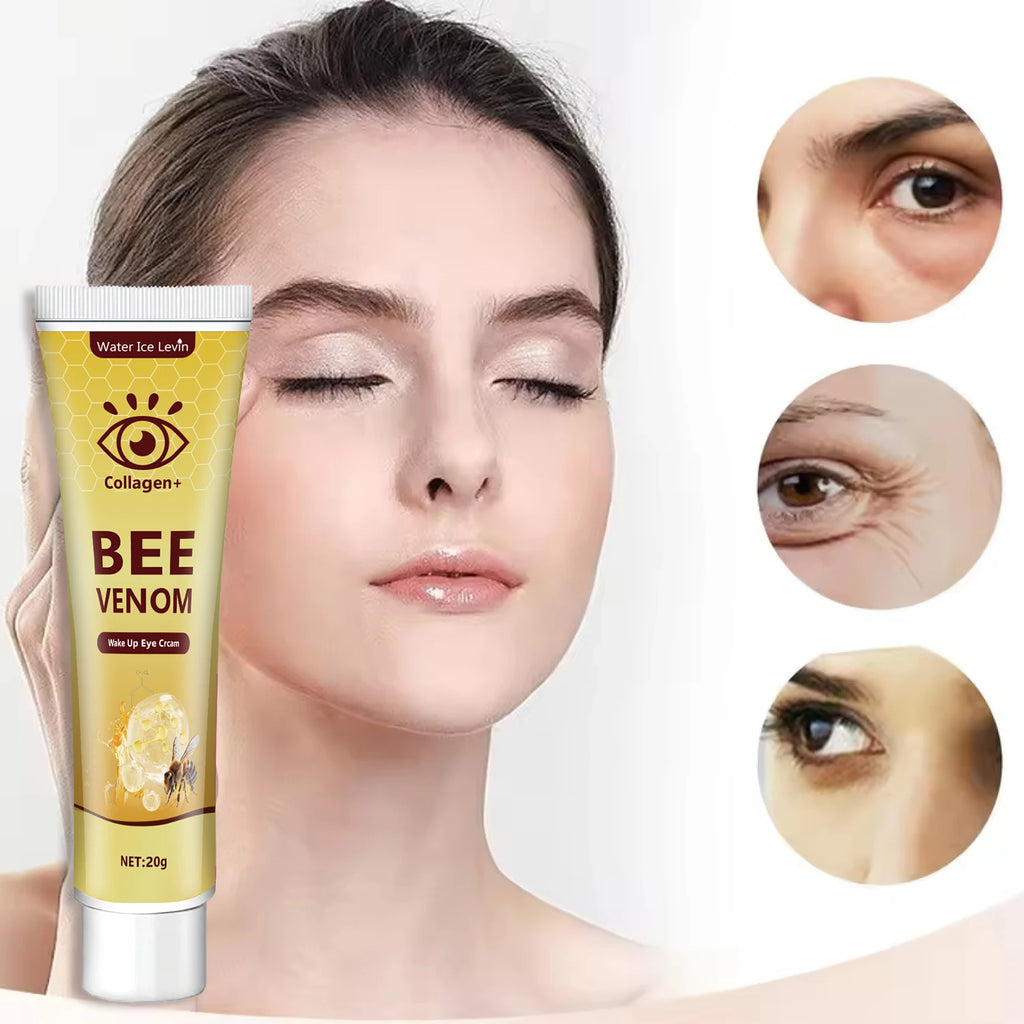 Bee Venom Eye Cream Moisturizing Collagen Serum for Brighter Eyes