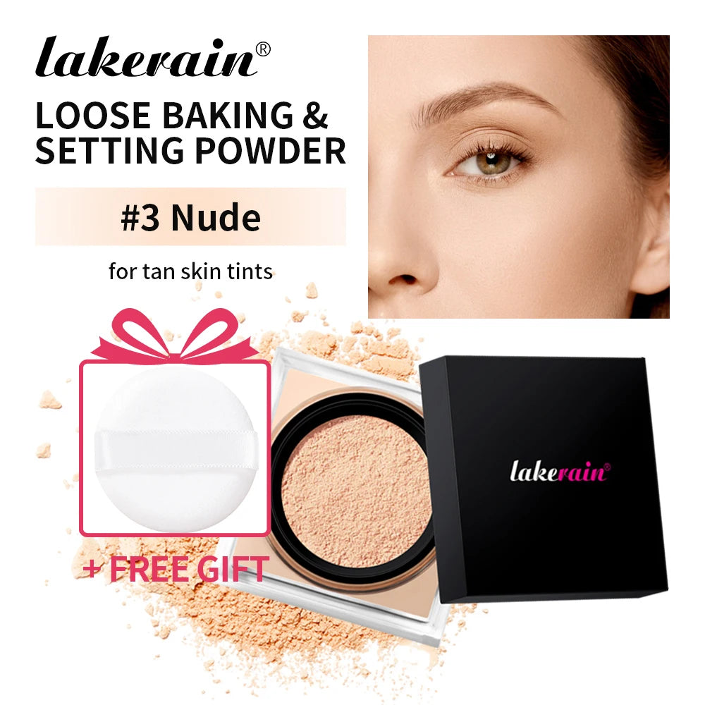 Matte Setting and Baking Loose Face Powder