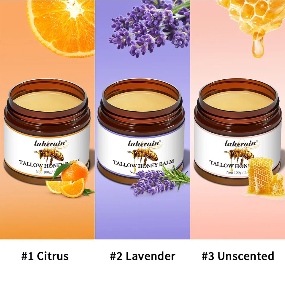 Whipped Beef Tallow and Honey Moisturizing Face and Body Balm - 8