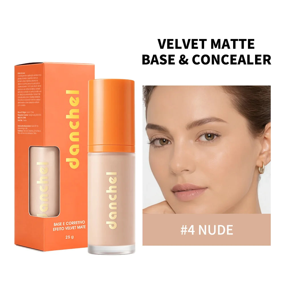 2-in-1 Velvet Matte Liquid Foundation and Concealer