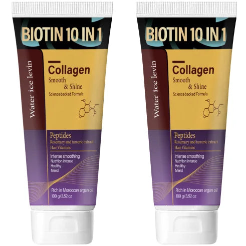 10 in 1 Biotin Collagen Keratin Hair Mask Smoothing Conditioner 100g
