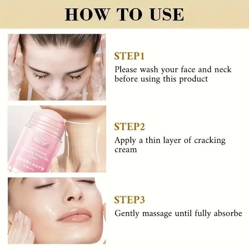 Nicor Moisturizing Foot Cream Stick for Dry Cracked Skin Care - 6