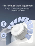 Rechargeable Cordless Nail Dust Collector for Manicures