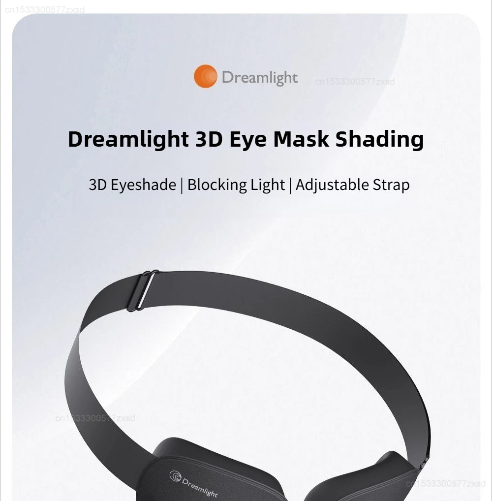 Dreamlight 3D Sleep Eye Mask Light Blocking Travel Blindfold
