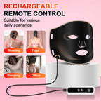 7-Color LED Silicone Facial Mask for Skin Rejuvenation