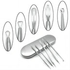 Professional Stainless Steel Blackhead and Pimple Extractor Tool Kit