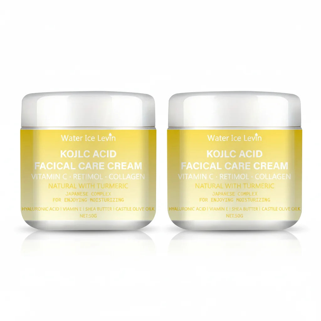Water Ice Levin Kojic Acid Brightening Cream Vitamin C Retinol Moisturizer - 8