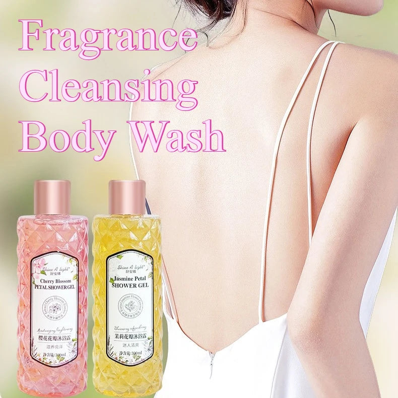 Floral Scented Moisturizing Body Wash Cleansing Shower Gel - 1