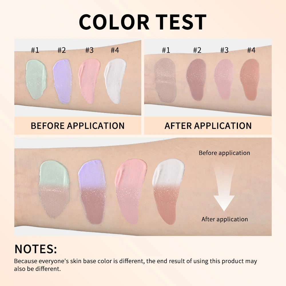 Color Changing Liquid Foundation for Flawless Radiant Skin