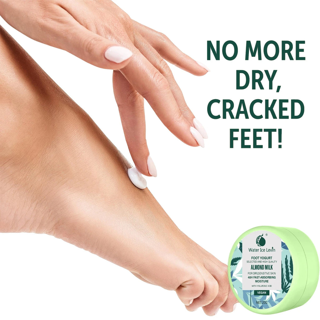 Ice Soothing Foot Cream Menthol Cooling Cracked Heel Repair Moisturizer