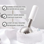 Stainless Steel Cooling Ice Globes for Facial Massage
