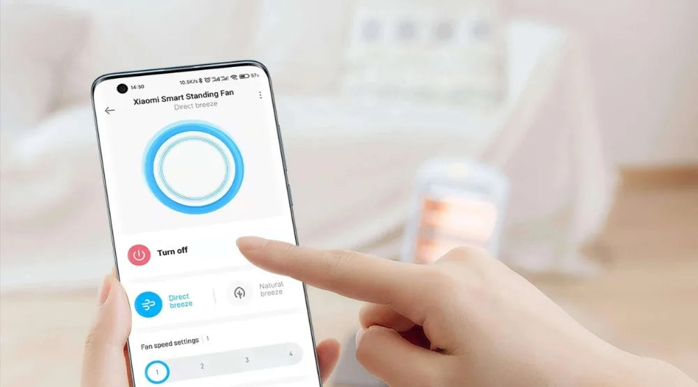 Mijia Smart Standing Fan Air Circulator App Controlled Electric Fan - 12