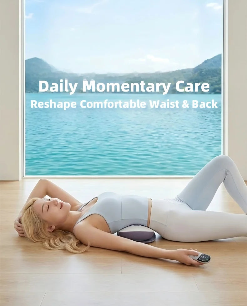 Electric Lumbar Traction and Back Massage Stretcher