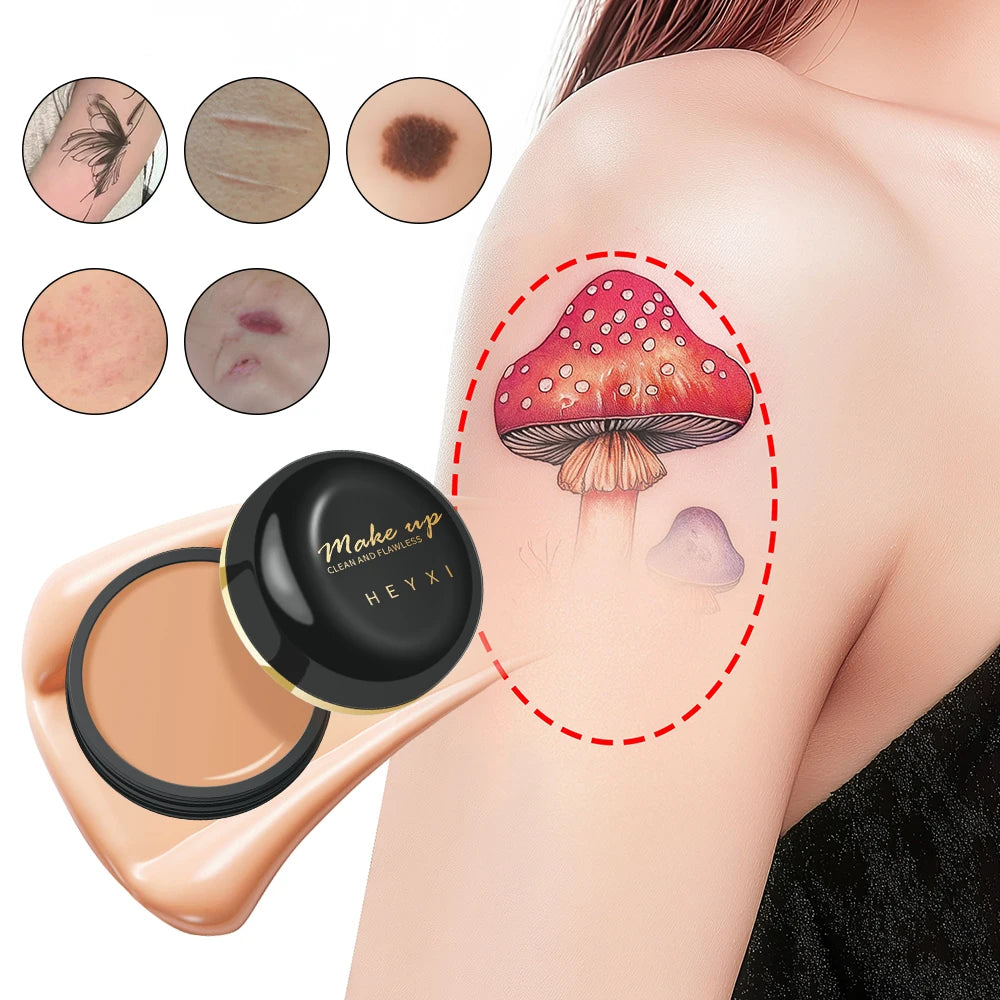 HEYXI Waterproof Concealer Cream Natural Finish Face Makeup - 3