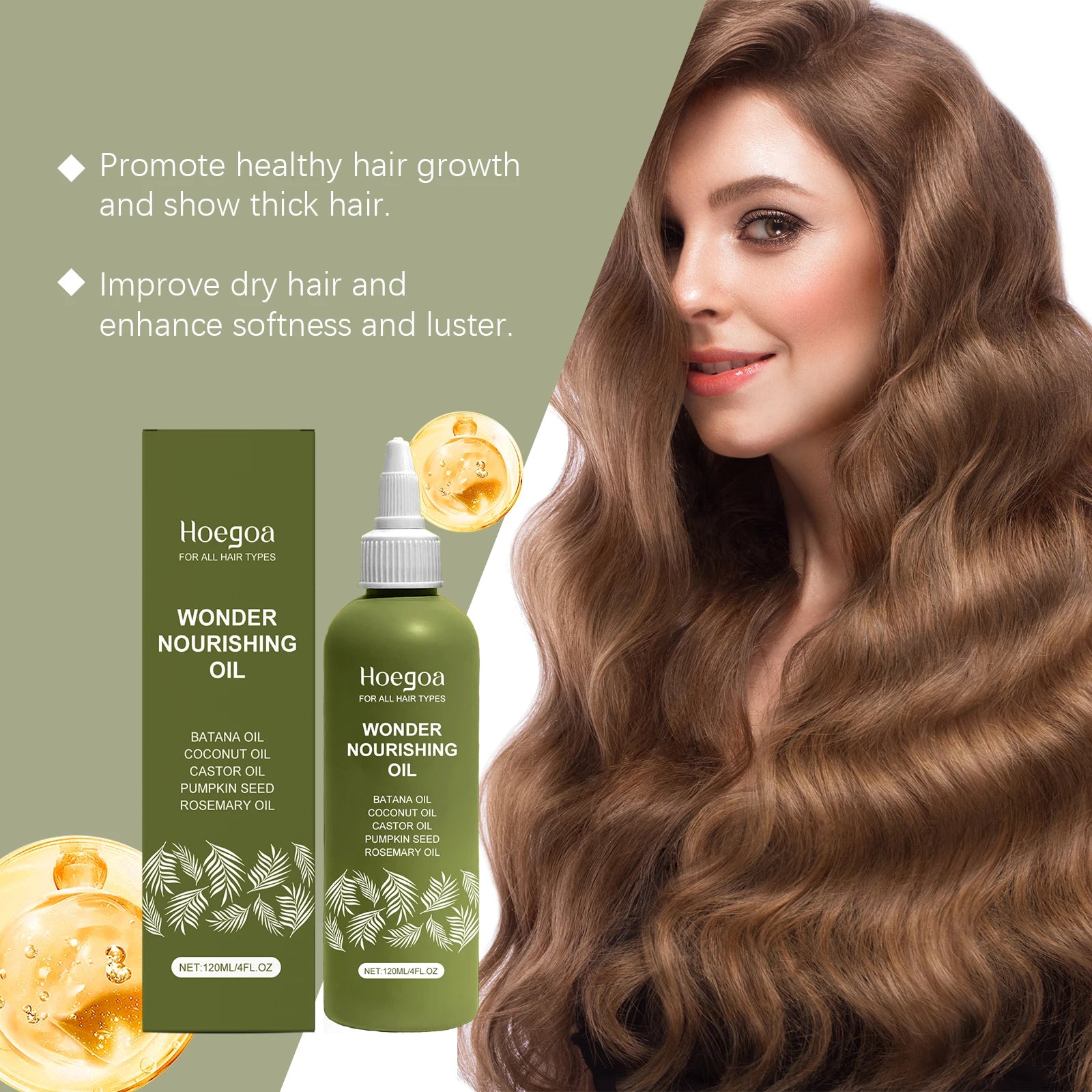 Nourishing Hair Growth Oil for Repair and Strength - 12