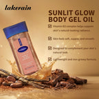 Hydrating Shimmer Body Gel Oil for Radiant Skin
