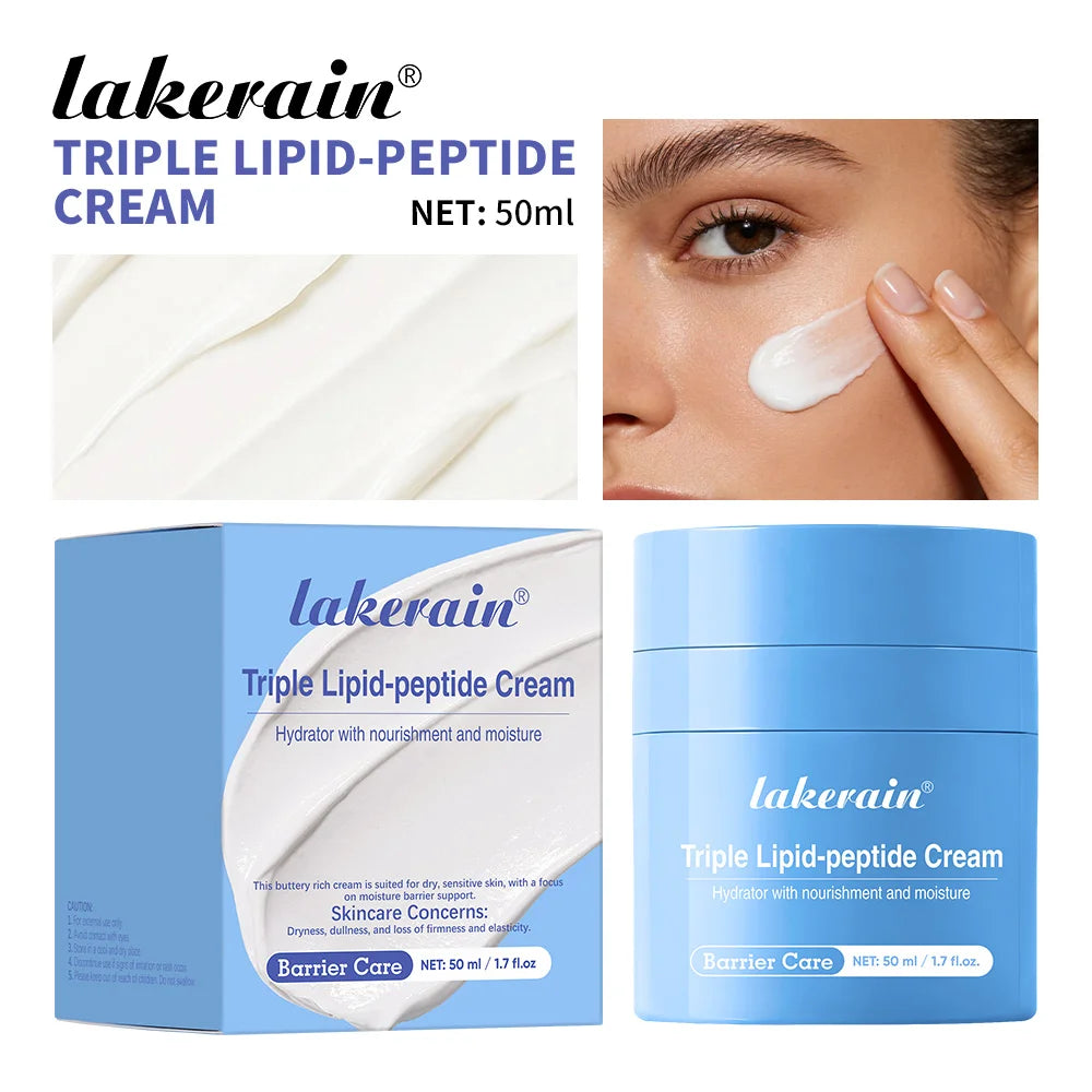 Triple Lipid Peptide Moisturizing Face Cream for Dry Sensitive Skin - 21