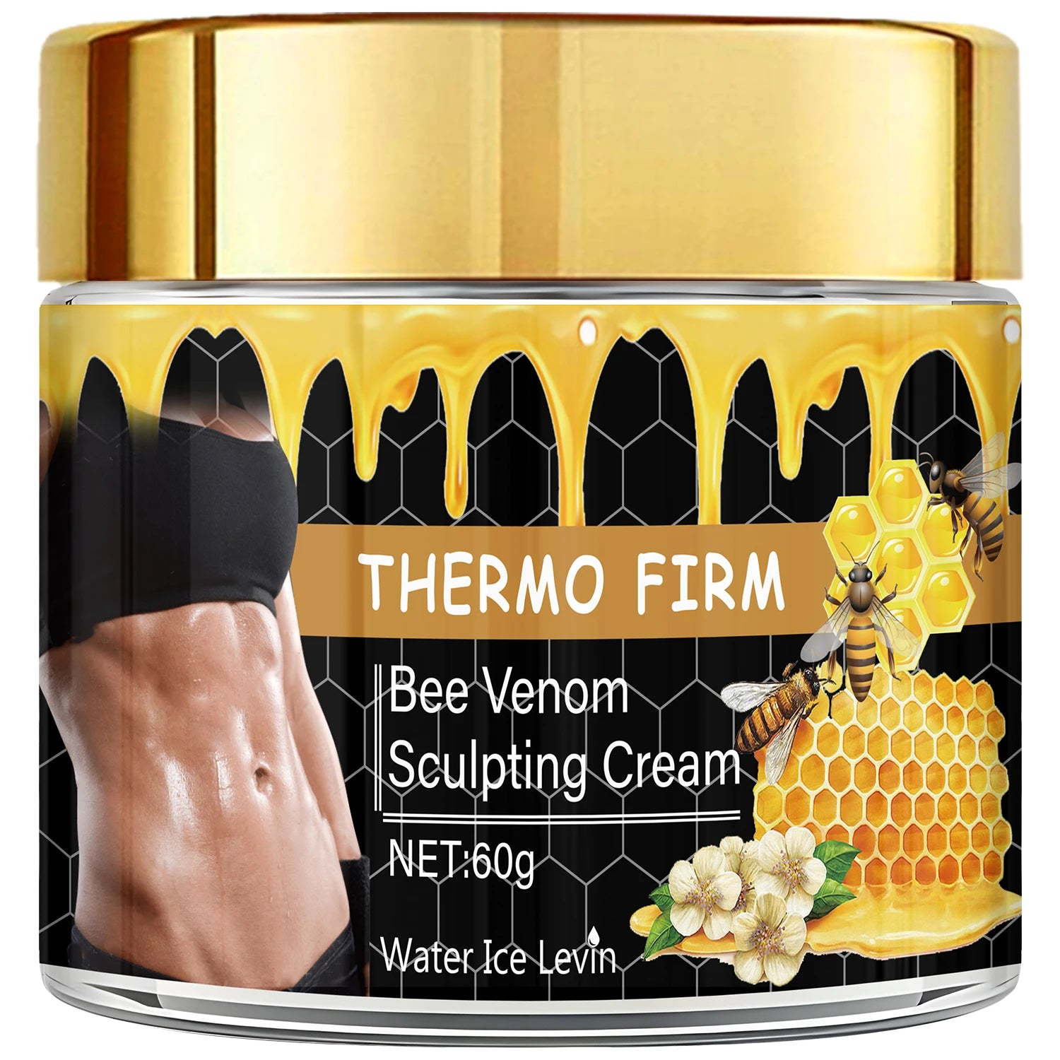 Bee Venom Sculpting Cream Thermo Firm Body Moisturizer - 8
