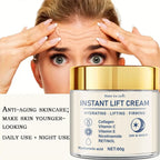 Instant Facial Firming Lifting Cream Retinol Hyaluronic Acid Moisturizer