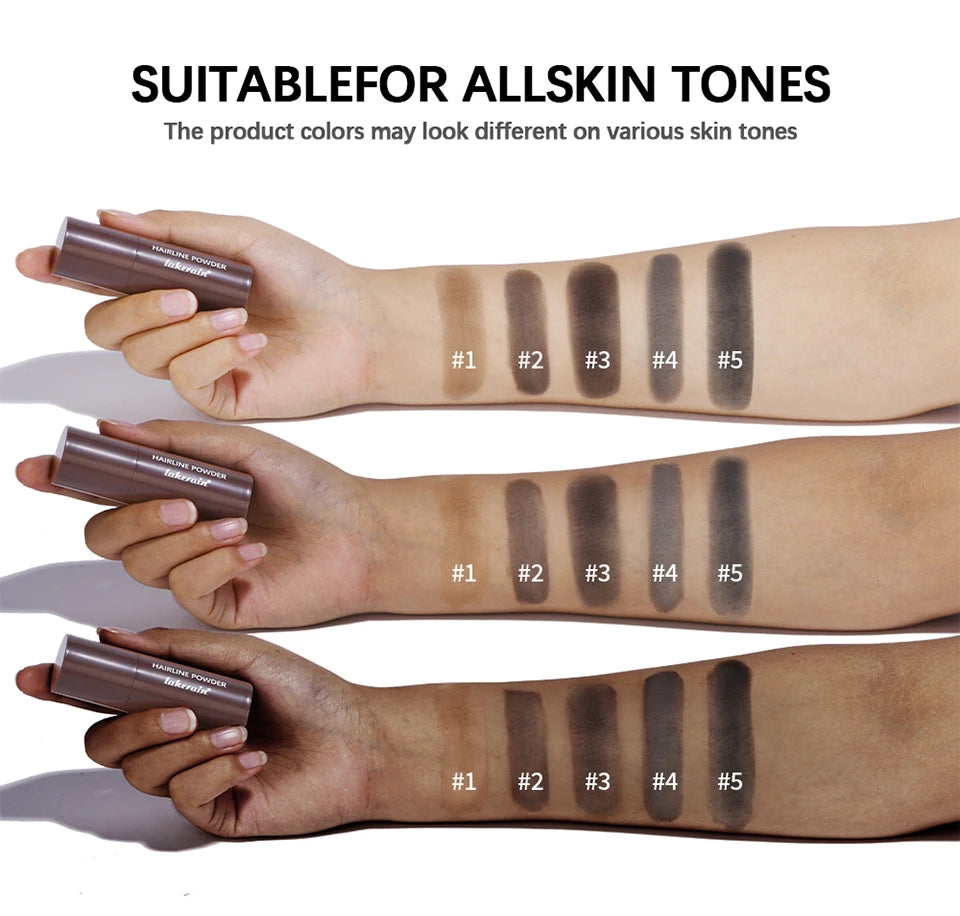 Waterproof Hairline Shadow Powder for Root Concealing