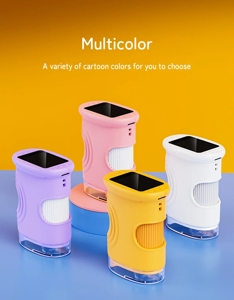 Portable Handheld Digital Microscope for Kids - 12