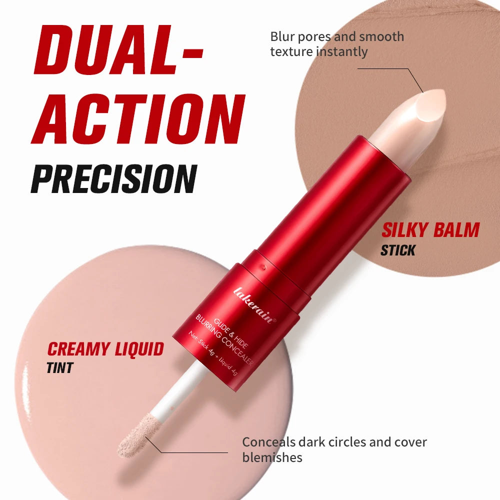 2-in-1 Blurring Concealer and Stick for Flawless Coverage - 5