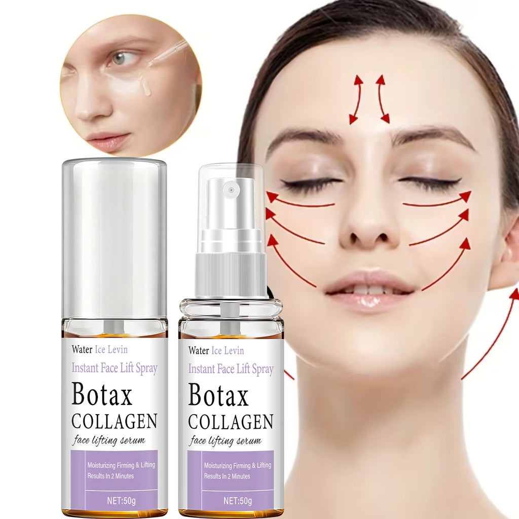 Instant Face Lift Spray Collagen Hyaluronic Acid Firming Serum 50g