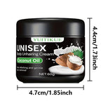 YUITIKUE Unisex Body Hair Removal Cream Gentle Coconut Oil Depilatory