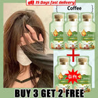 Natural Plant Herbal Extract Hair Dye Shampoo for Gray Hair Coverage