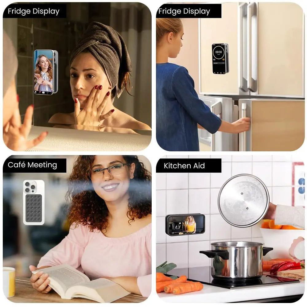 Silicone Suction Cup Phone Mount for Hands-Free Selfies & Videos