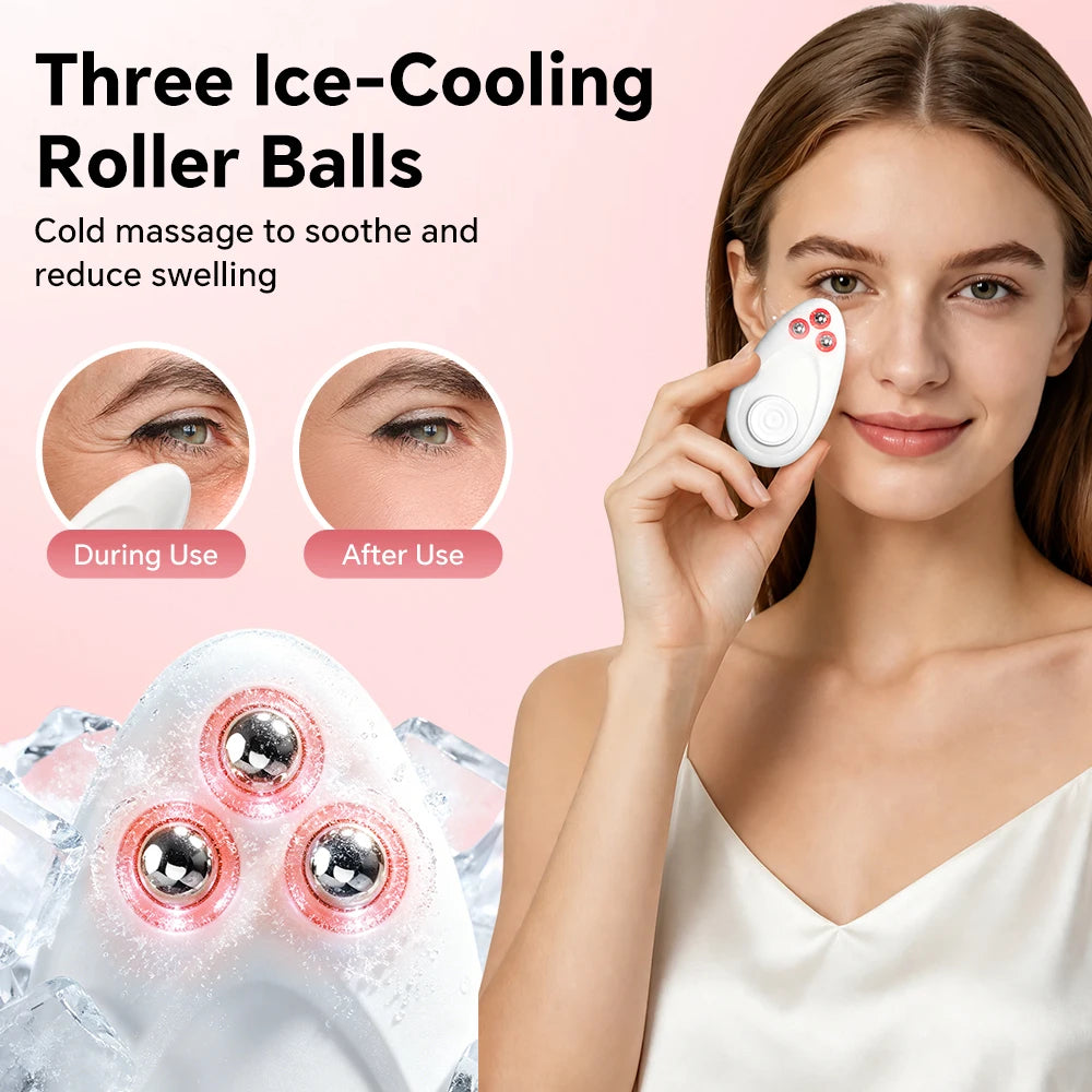 Vibrating Eye Massager and Facial Lifting Tool