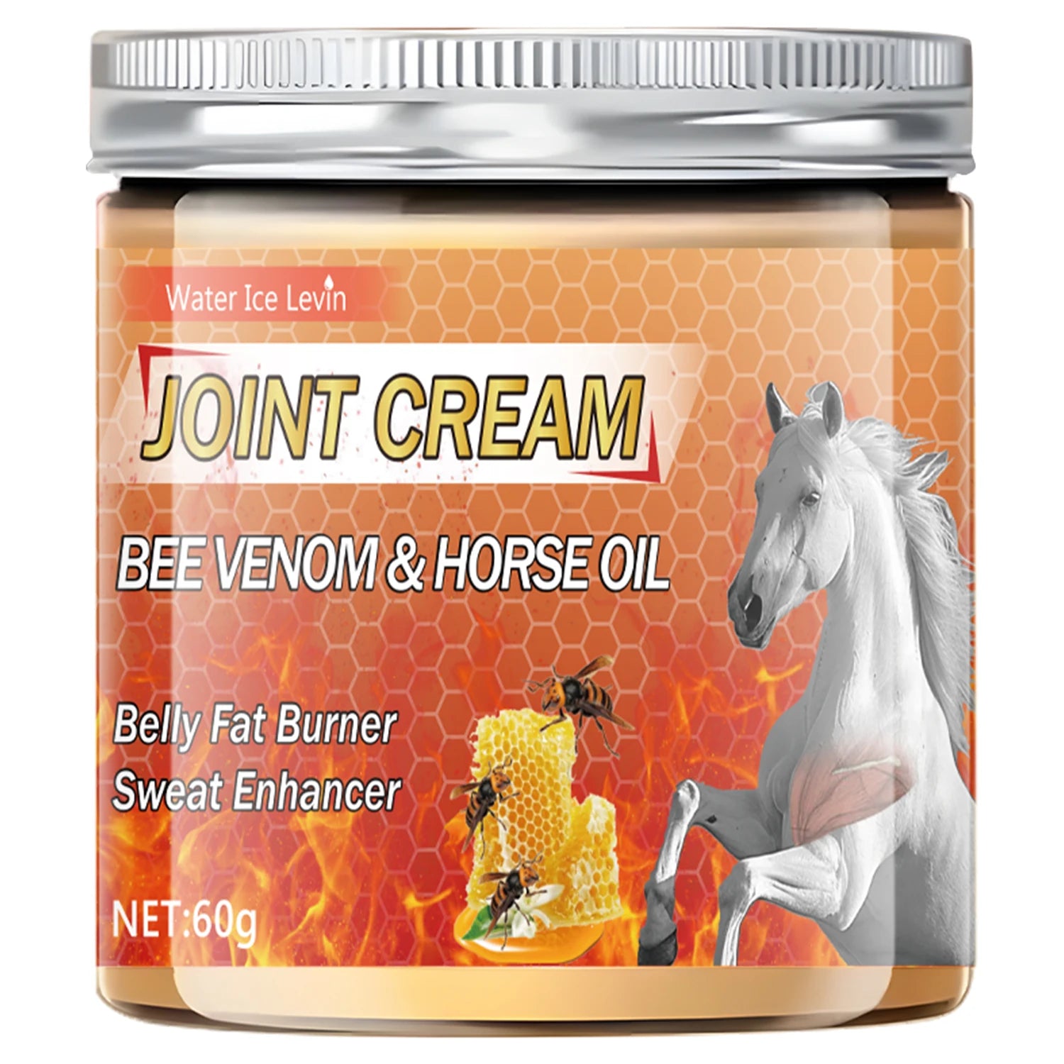 Water Ice Levin Muscle Firming Bee Venom Body Cream 60g - 12