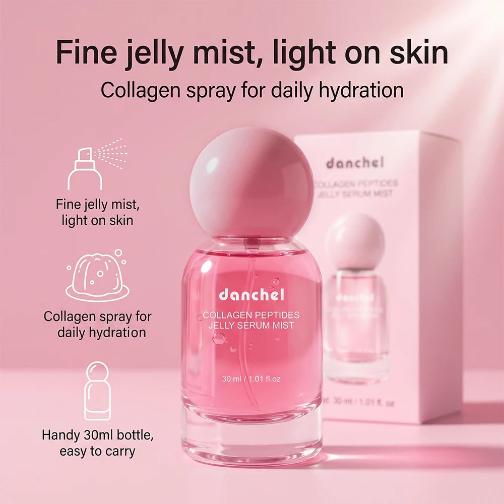 Collagen Peptide Jelly Serum Face Mist for Deep Hydration