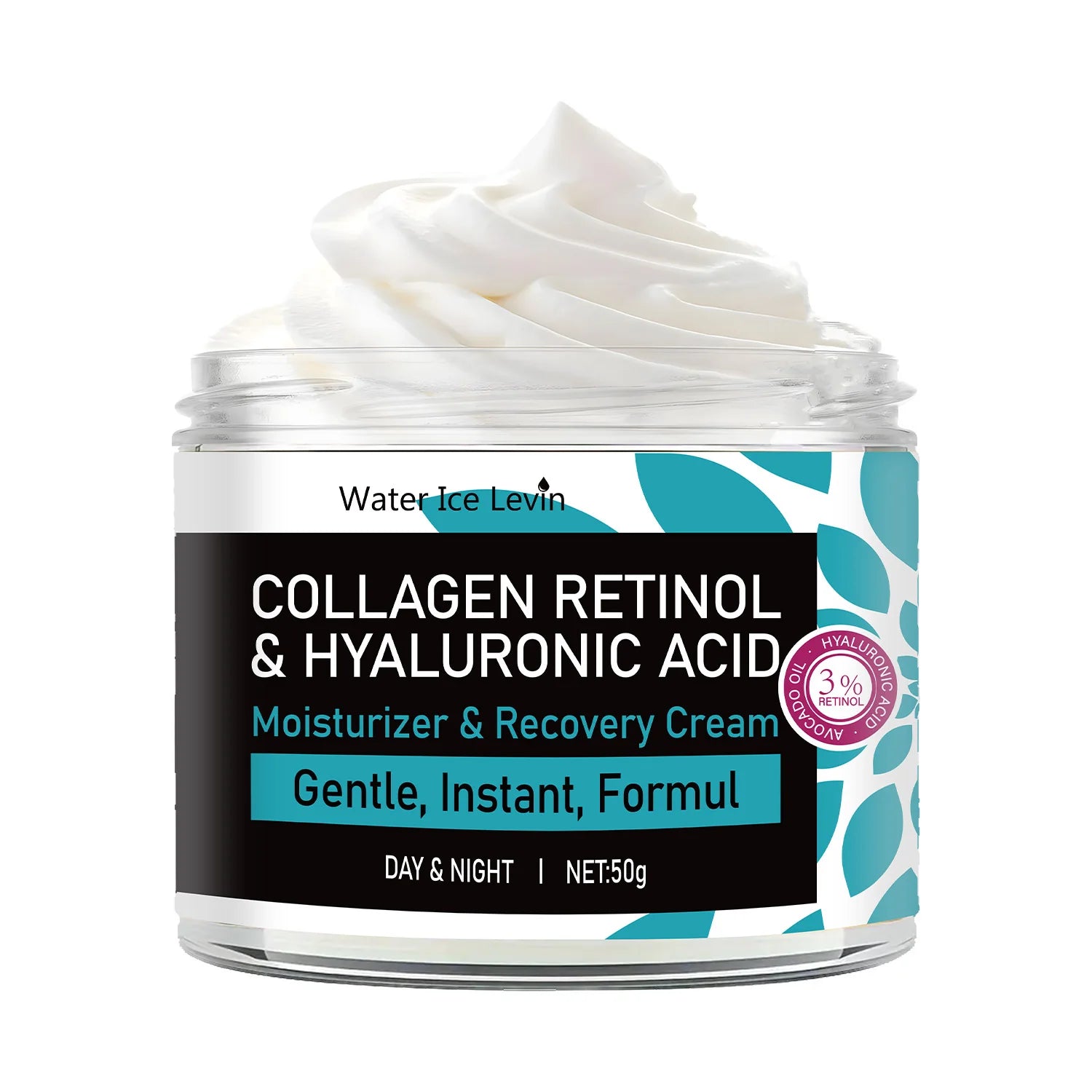 Retinol Collagen and Hyaluronic Acid Anti Aging Face Moisturizer Cream - 6