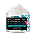 Retinol Collagen and Hyaluronic Acid Anti Aging Face Moisturizer Cream