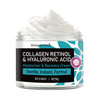 Retinol Collagen and Hyaluronic Acid Anti Aging Face Moisturizer Cream