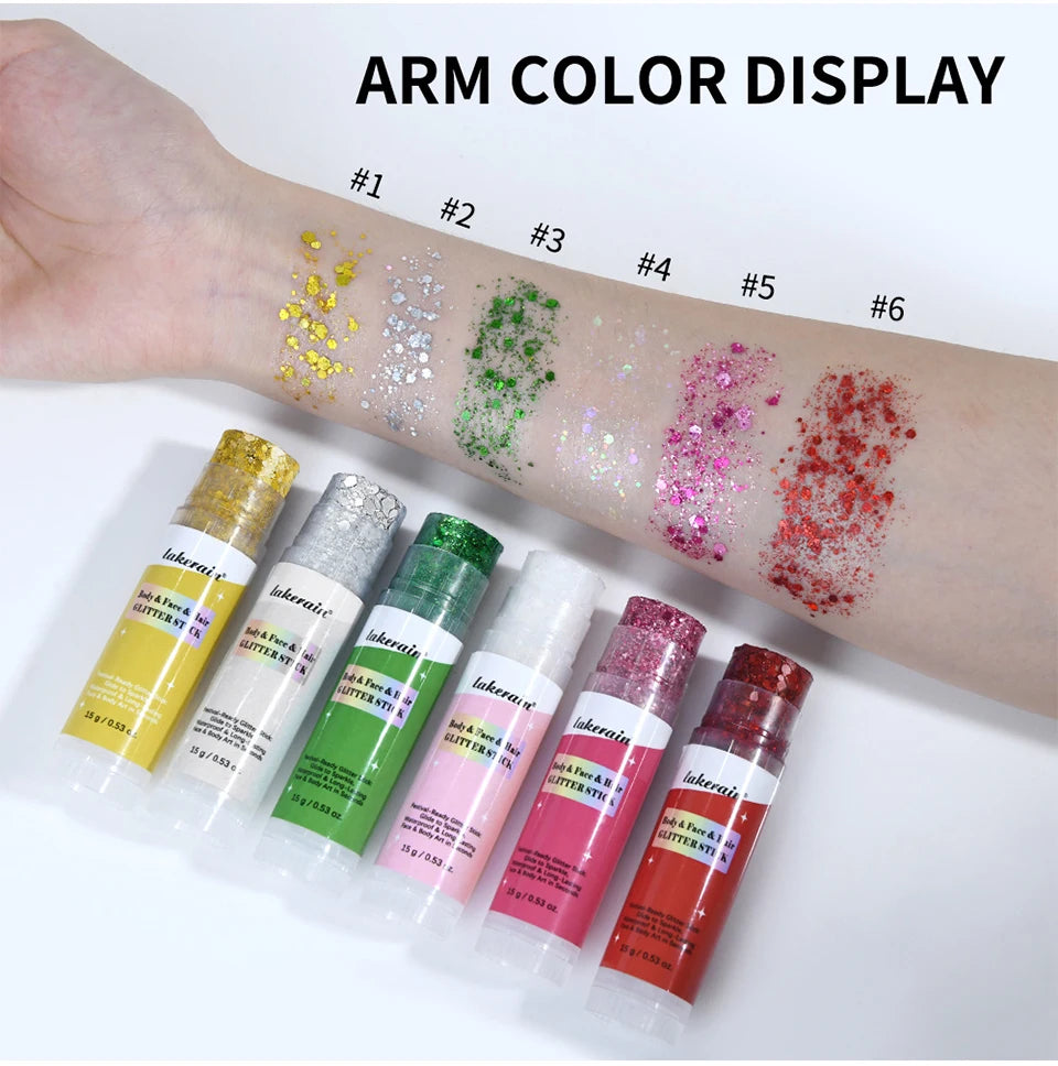 Glitter Shimmer Stick for Face and Body