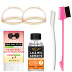 Goiple Hair Wax Stick and Lace Wig Adhesive Glue Styling Kit